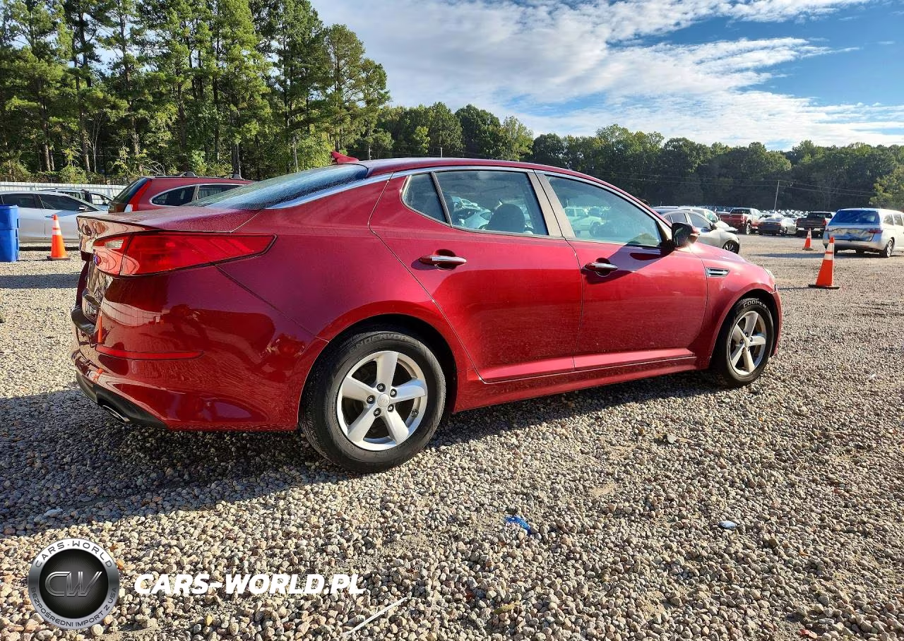 2014 Kia Optima Lx VIN:5XXGM4A79EG316072 - 3