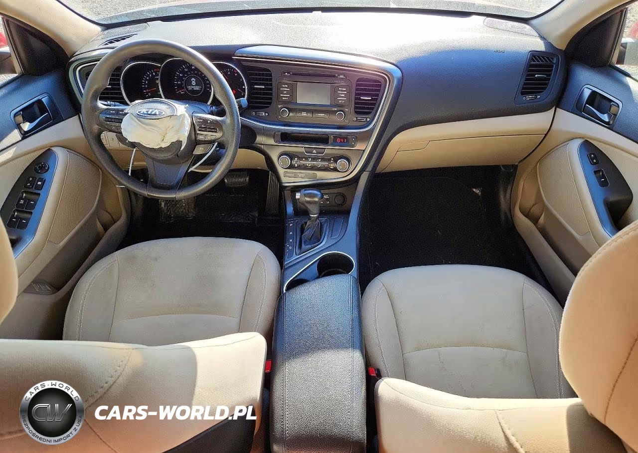 2014 Kia Optima Lx VIN:5XXGM4A79EG316072 - 8