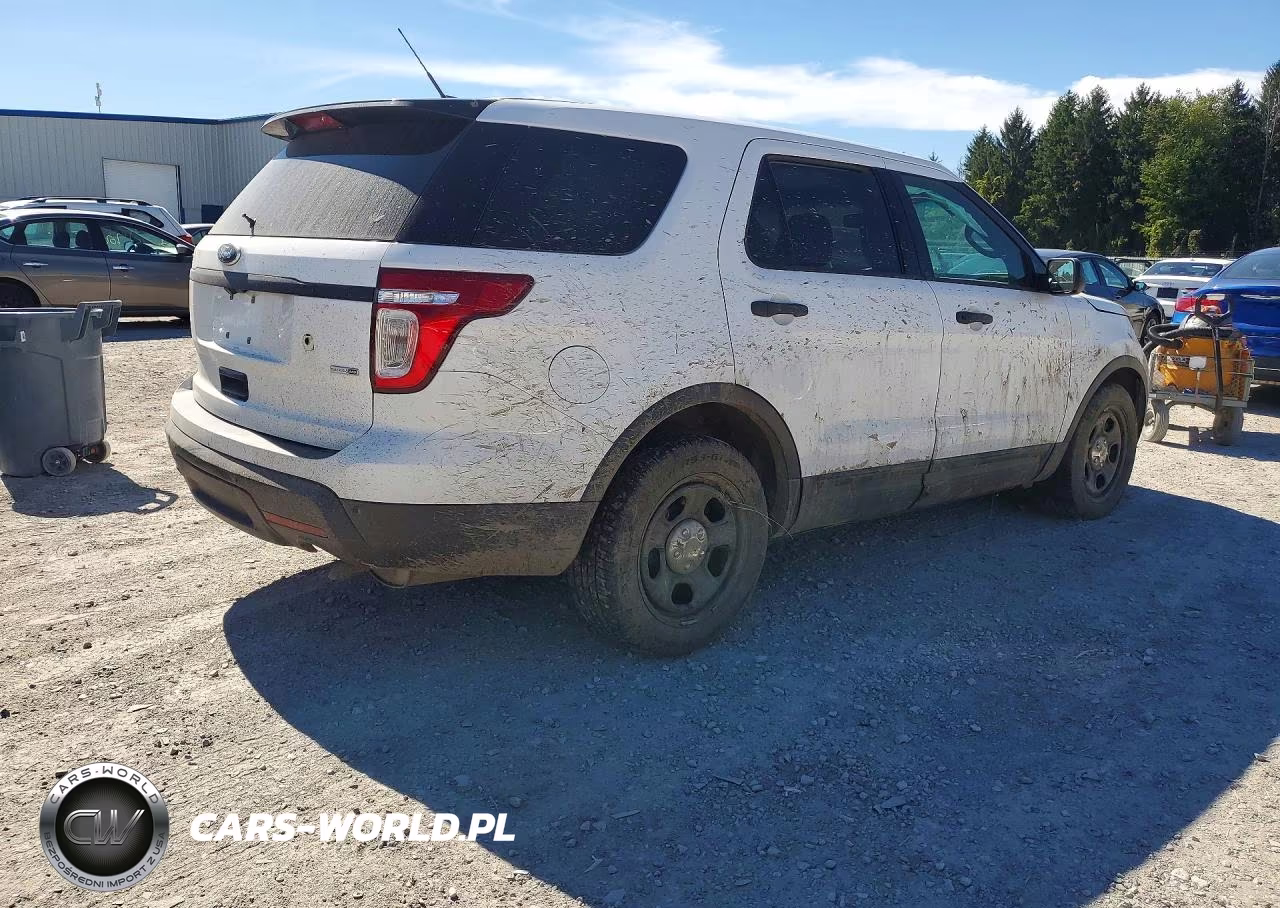 2014 Ford Explorer Police Interceptor VIN:1FM5K8AR7EGA50335 - 3