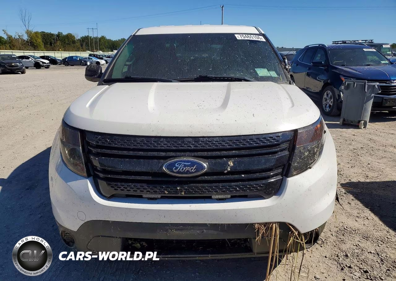 2014 Ford Explorer Police Interceptor VIN:1FM5K8AR7EGA50335 - 5