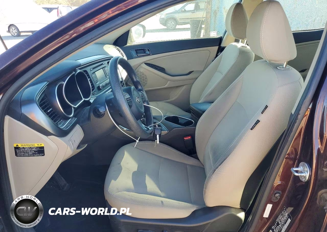 2015 Kia Optima Lx VIN:5XXGM4A79FG466894 - 7