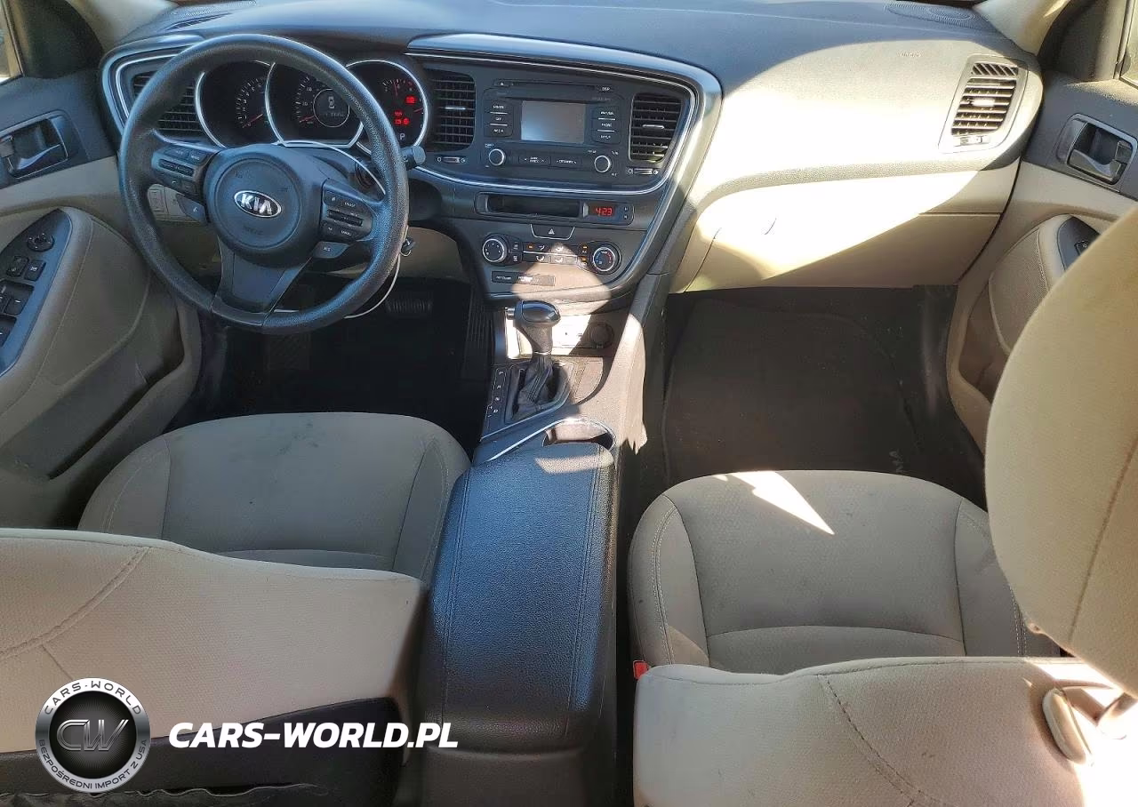 2015 Kia Optima Lx VIN:5XXGM4A79FG466894 - 8