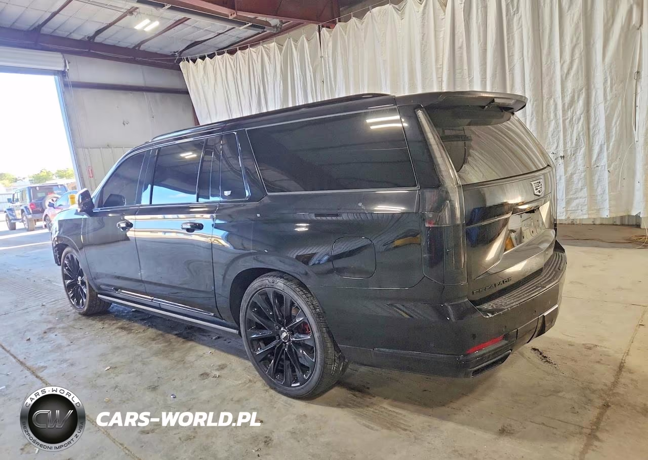 2025 Cadillac Escalade Esv Sport Platinum VIN:1GYS9RRL4SR331561 - 2