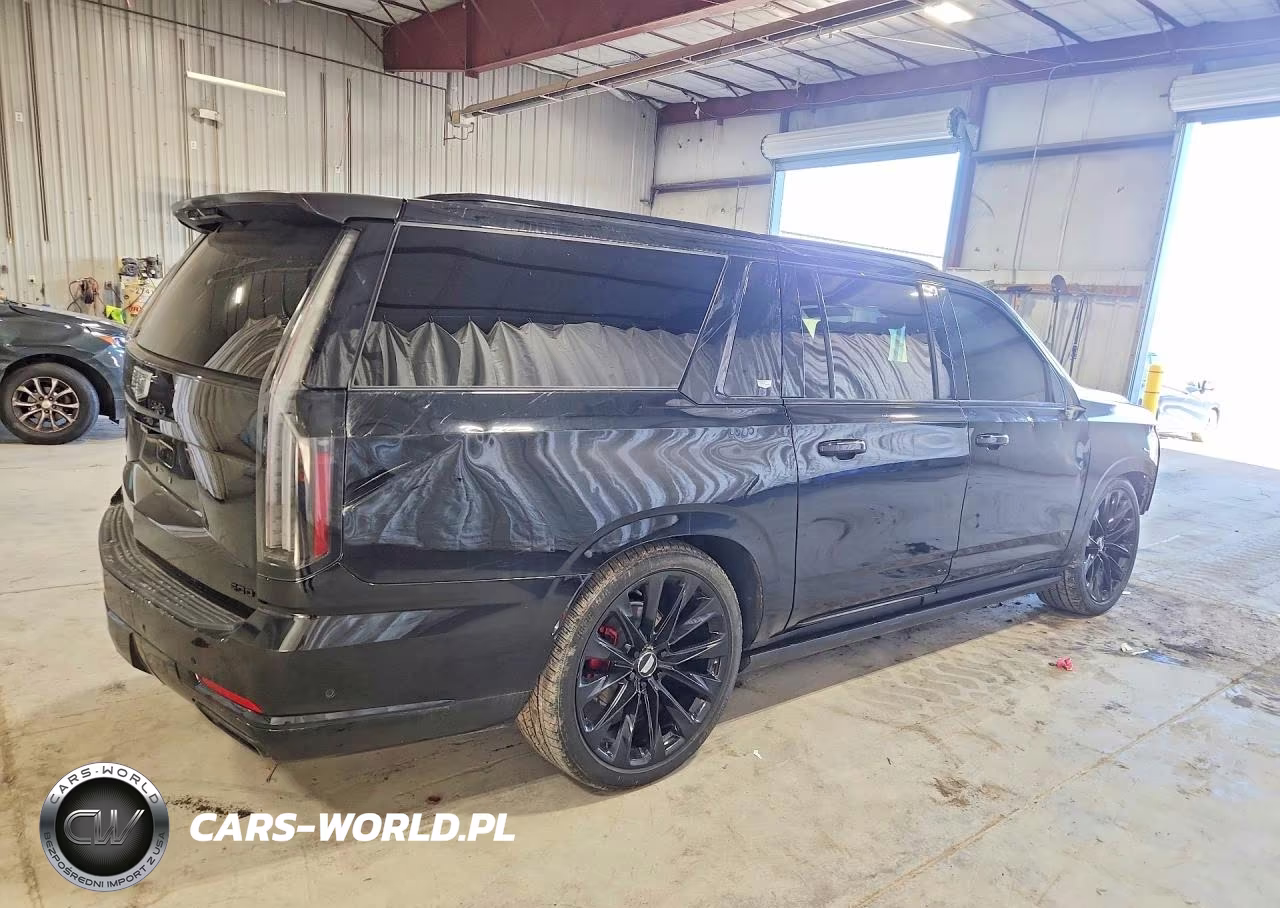 2025 Cadillac Escalade Esv Sport Platinum VIN:1GYS9RRL4SR331561 - 3