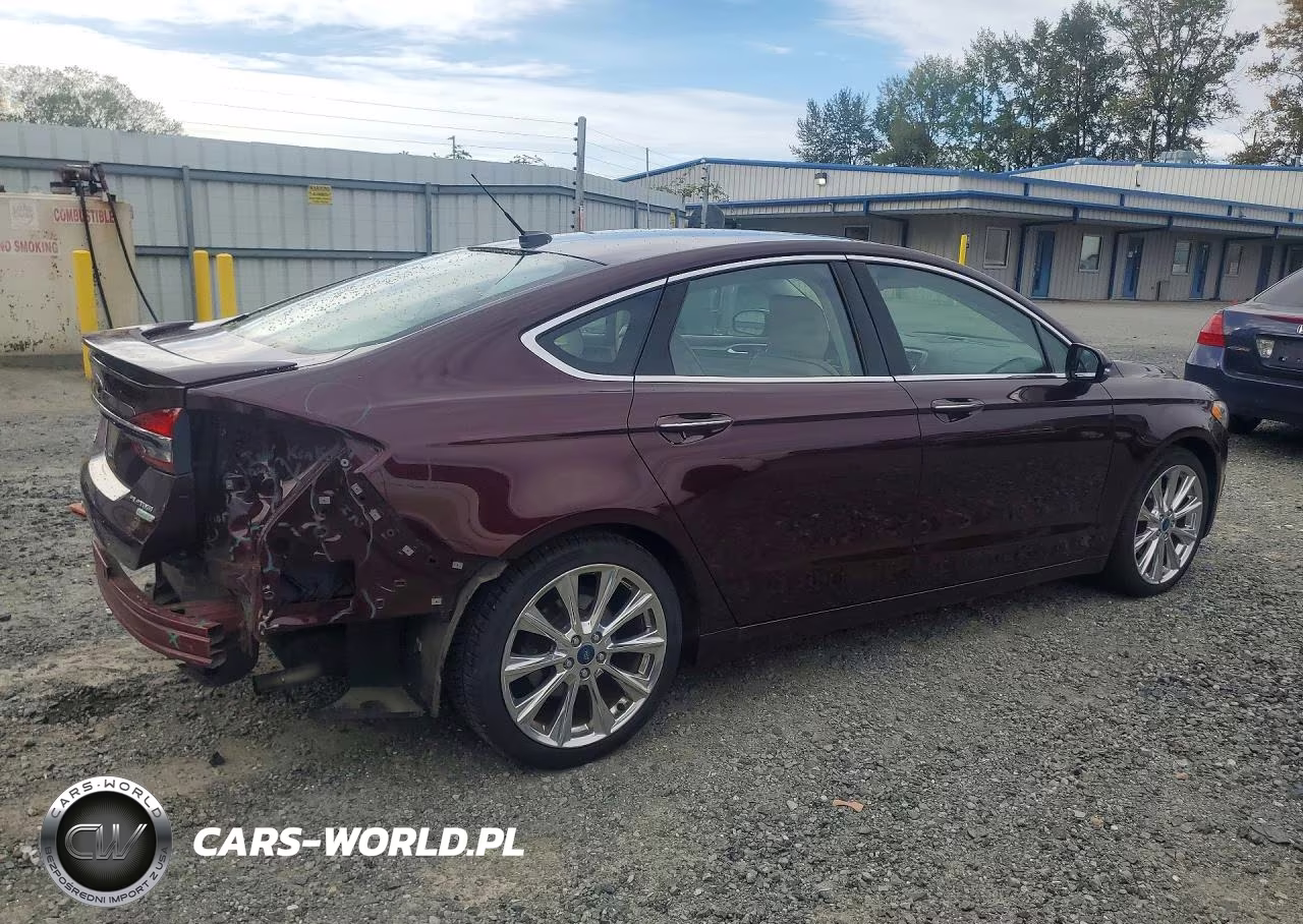 2017 Ford Fusion Titanium VIN:3FA6P0K96HR330227 - 3