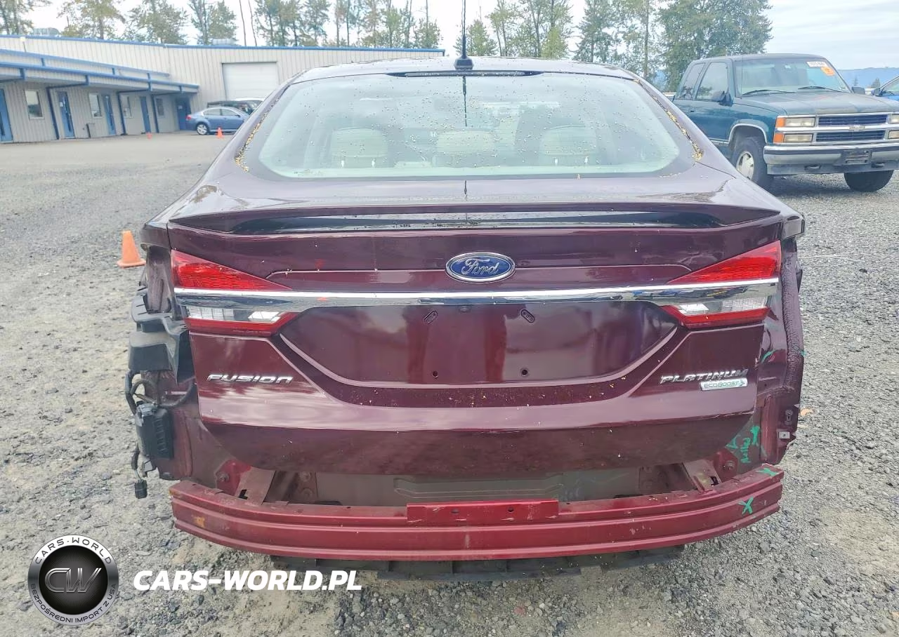 2017 Ford Fusion Titanium VIN:3FA6P0K96HR330227 - 6