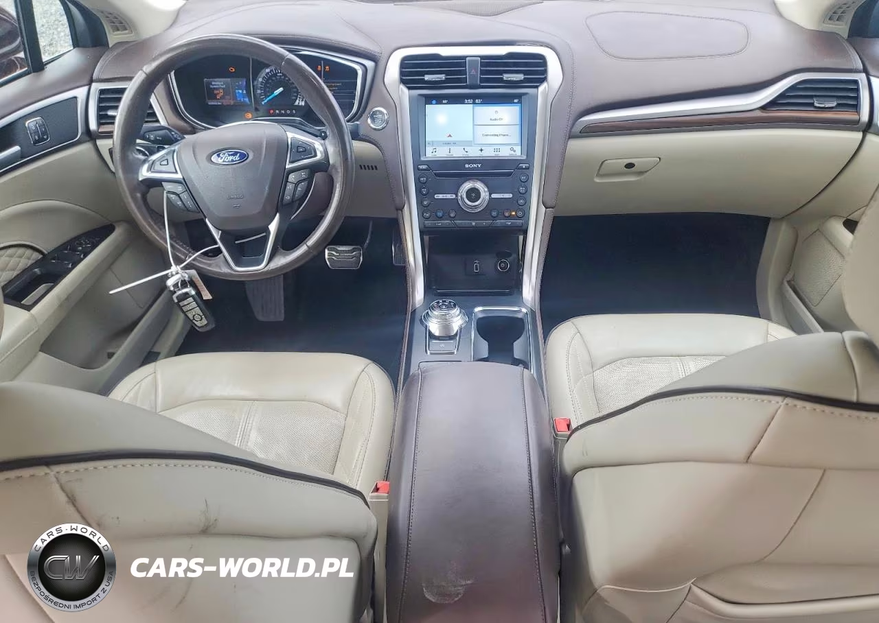 2017 Ford Fusion Titanium VIN:3FA6P0K96HR330227 - 8