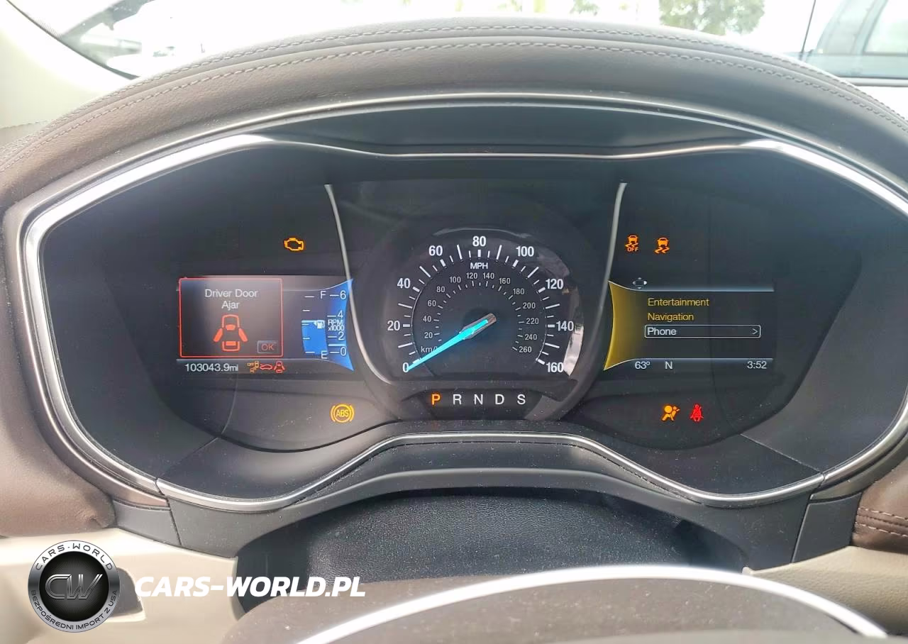 2017 Ford Fusion Titanium VIN:3FA6P0K96HR330227 - 9
