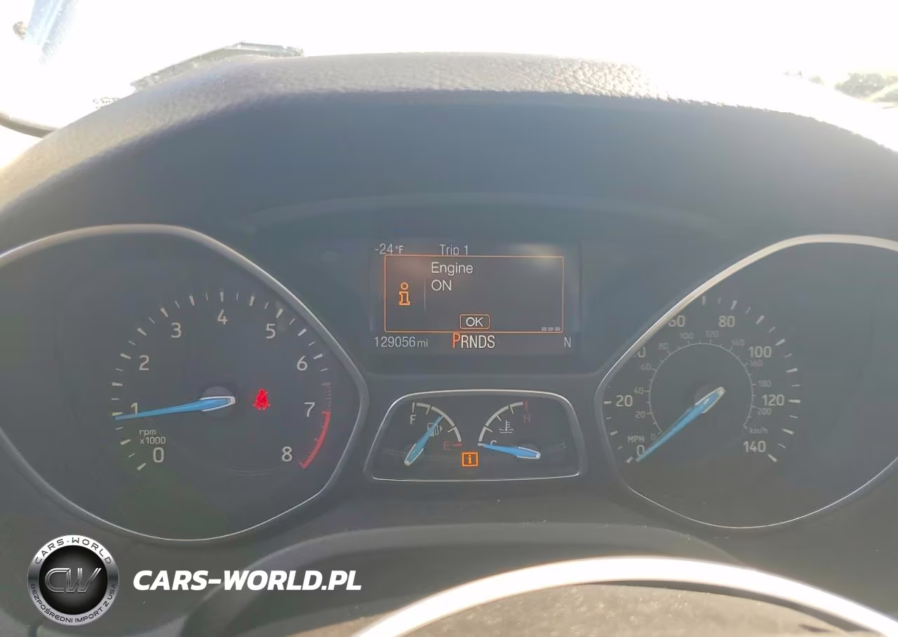 2015 Ford Focus Titanium VIN:1FADP3N26FL387126 - 9
