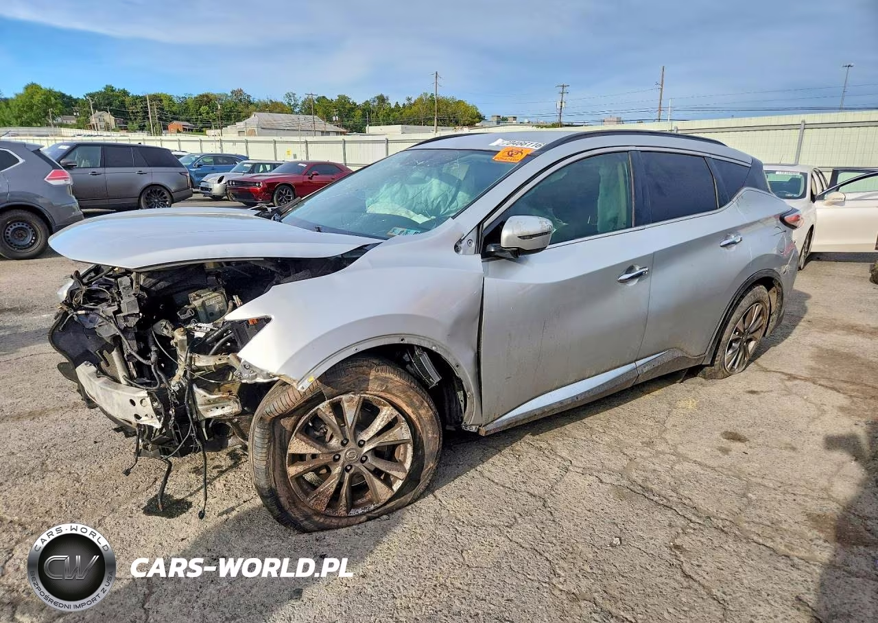 2017 Nissan Murano Sv VIN:5N1AZ2MHXHN105810 - 1