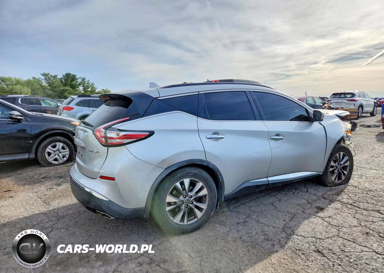 2017 Nissan Murano Sv VIN:5N1AZ2MHXHN105810 - 3