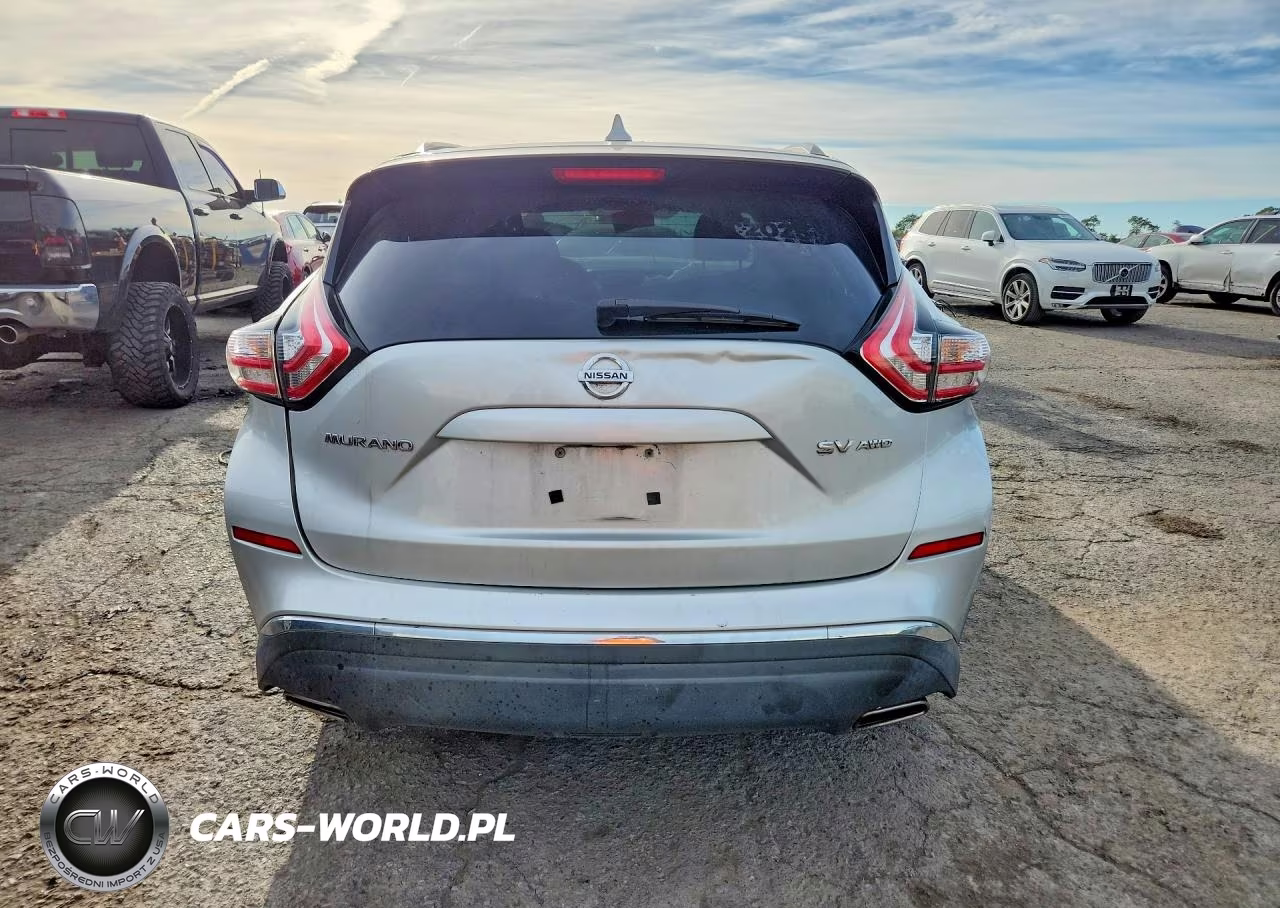 2017 Nissan Murano Sv VIN:5N1AZ2MHXHN105810 - 6