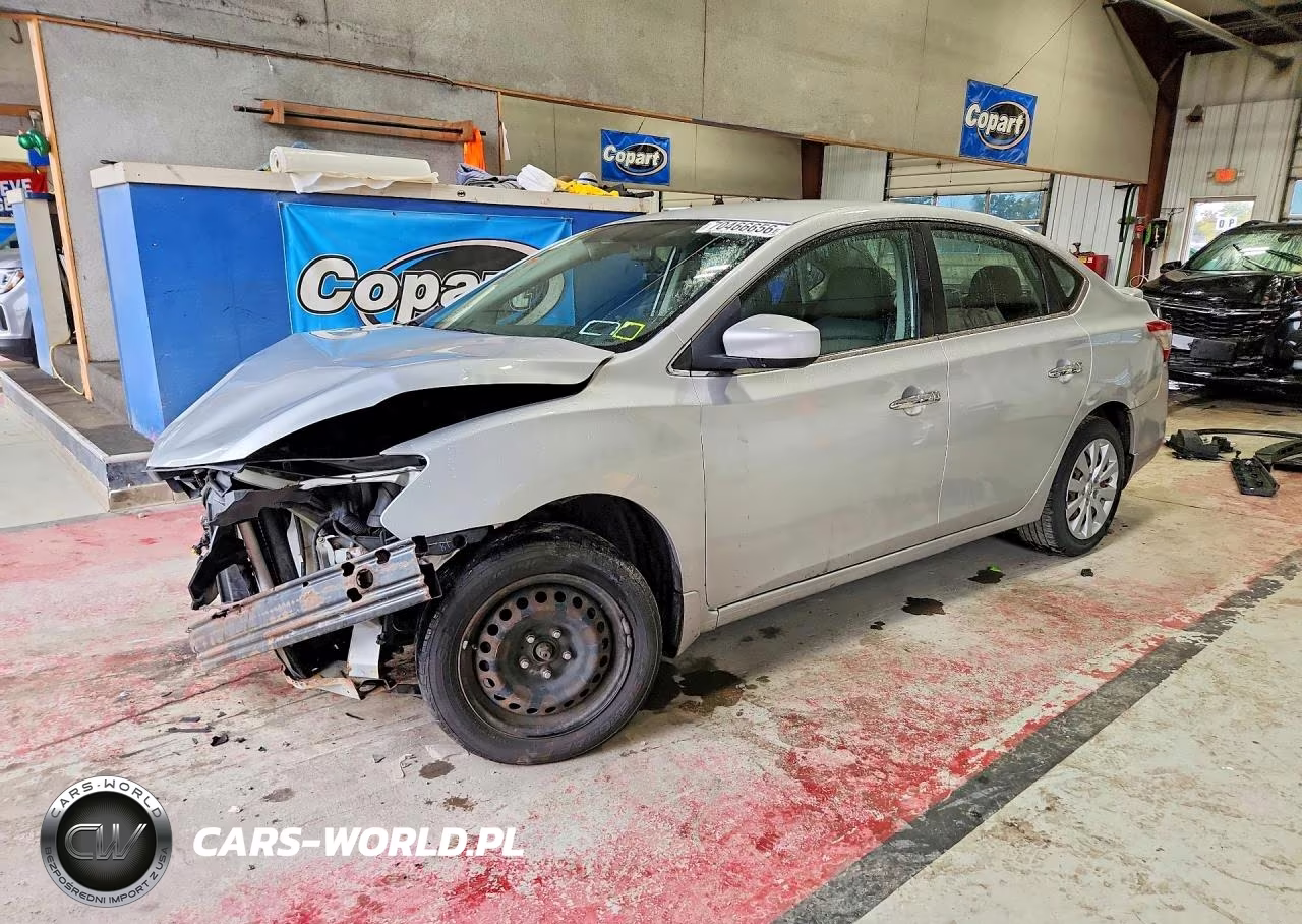 2014 Nissan Sentra Sv VIN:3N1AB7AP9EY298552 - 1