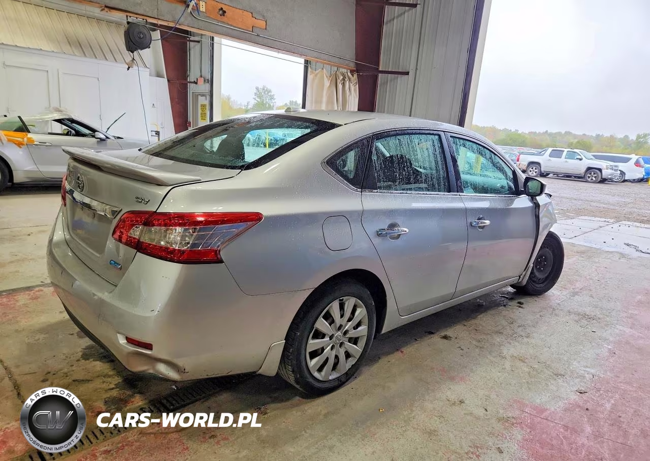 2014 Nissan Sentra Sv VIN:3N1AB7AP9EY298552 - 3