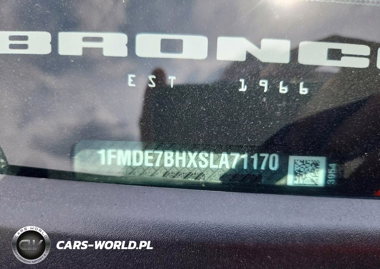 2025 Ford Bronco Big Bend VIN:1FMDE7BHXSLA71170 - 12