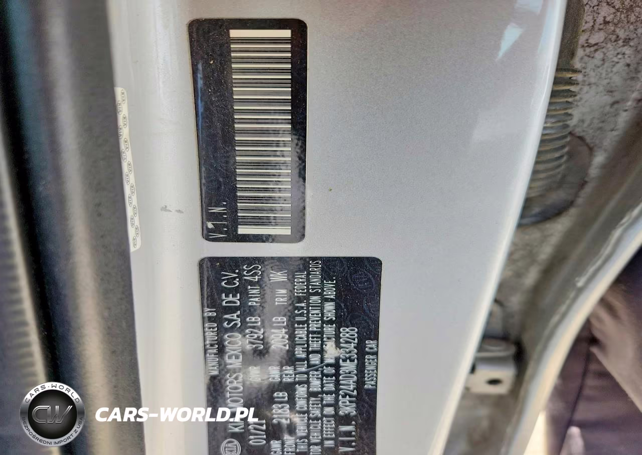2021 Kia Forte Lxs VIN:3KPF24AD3ME334288 - 12