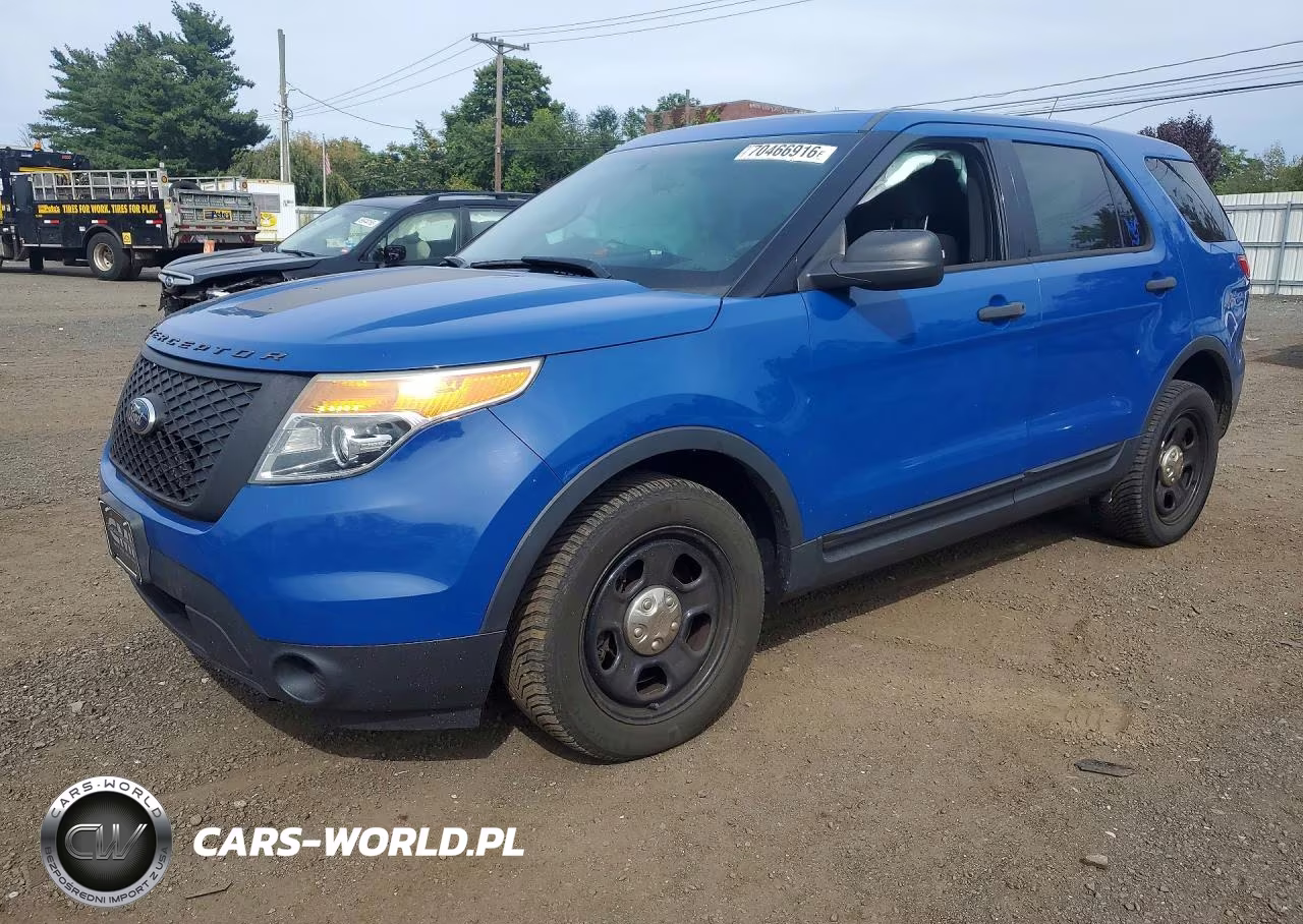 2014 Ford Explorer Police Interceptor VIN:1FM5K8AT4EGC38662 - 1