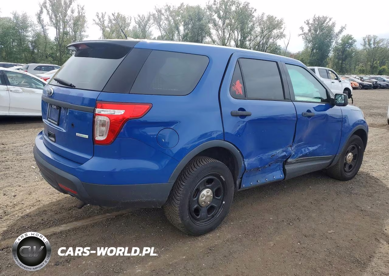 2014 Ford Explorer Police Interceptor VIN:1FM5K8AT4EGC38662 - 3