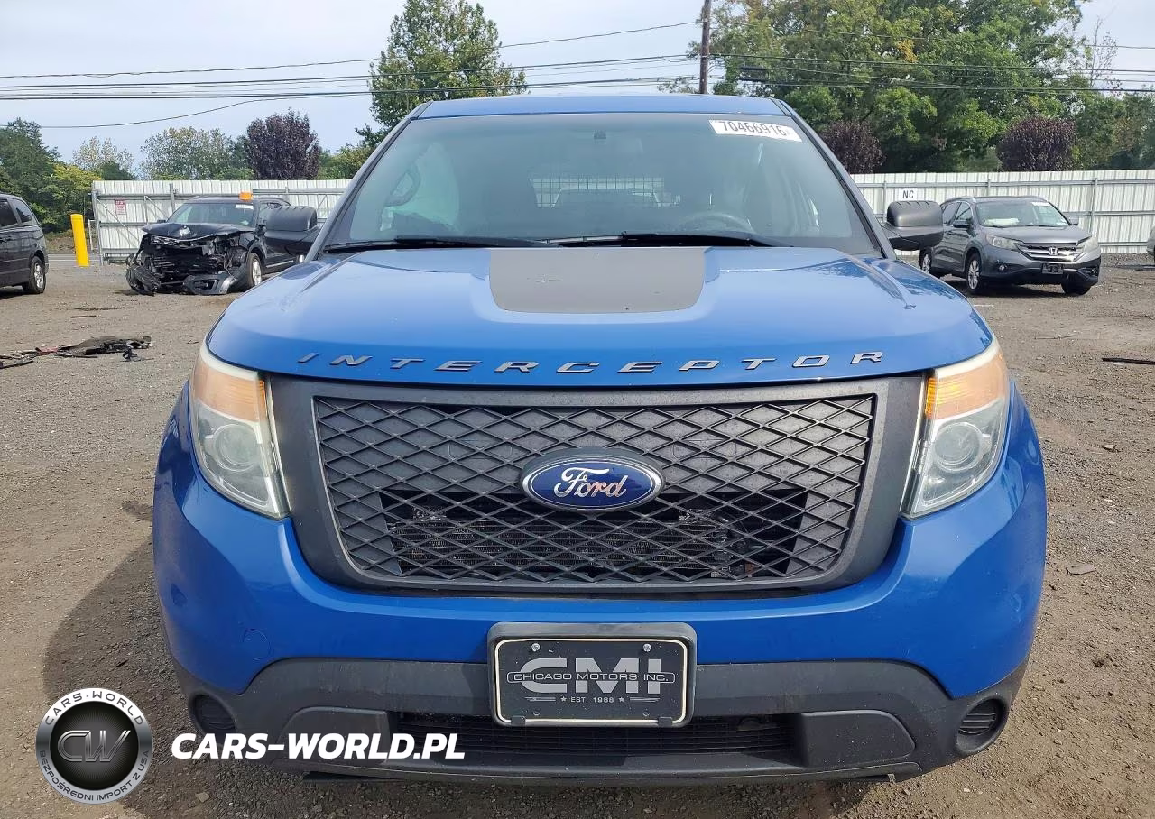 2014 Ford Explorer Police Interceptor VIN:1FM5K8AT4EGC38662 - 5