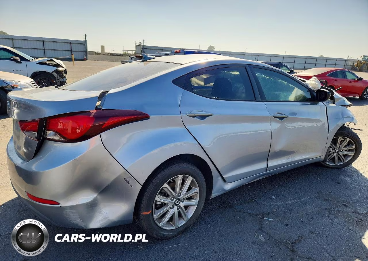 2016 Hyundai Elantra Se VIN:5NPDH4AE3GH732096 - 3