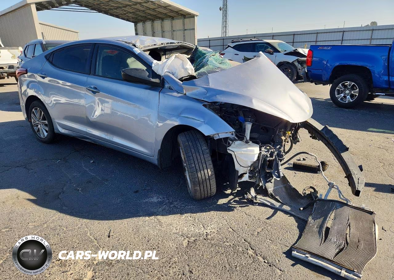 2016 Hyundai Elantra Se VIN:5NPDH4AE3GH732096 - 4