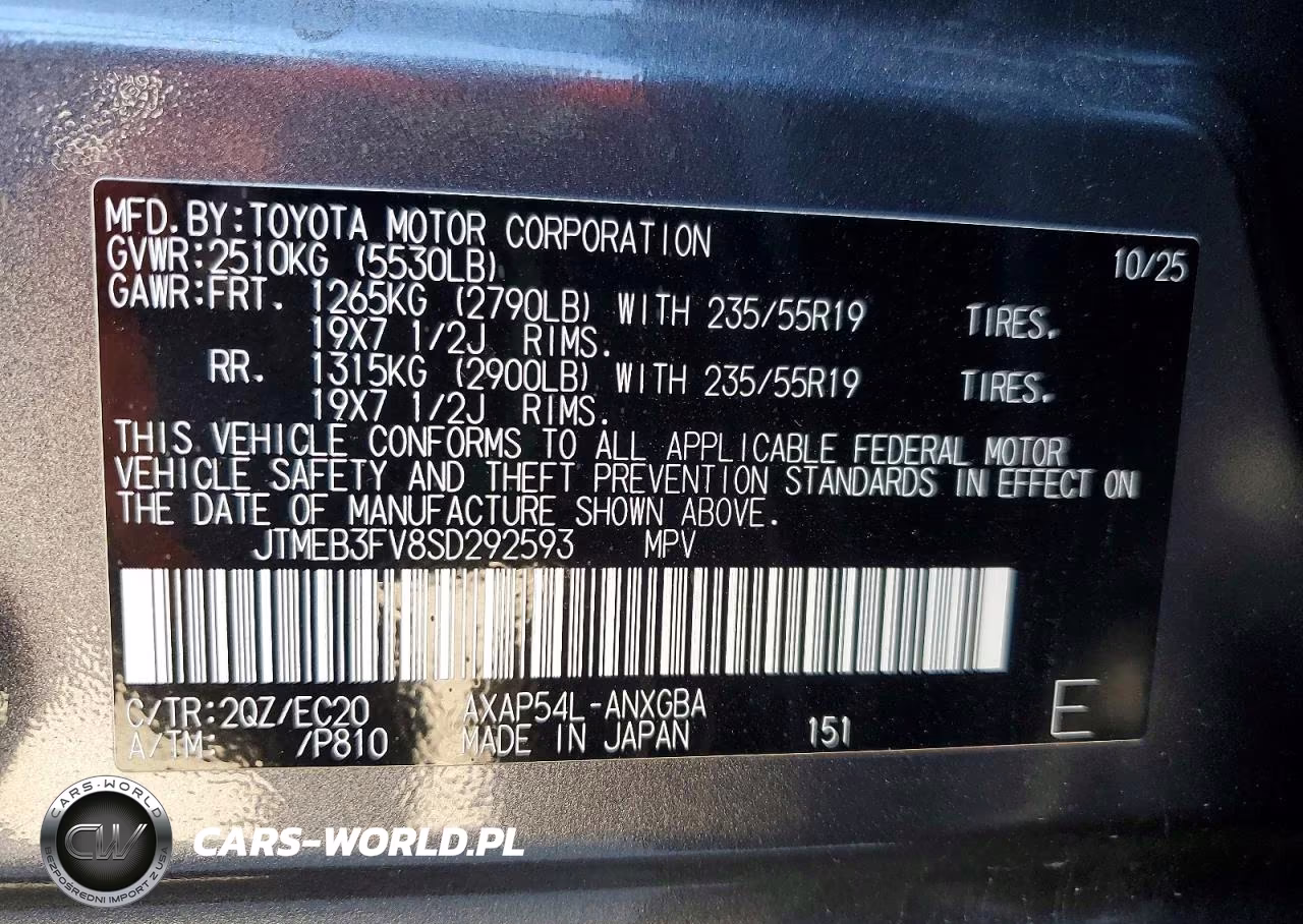 2025 Toyota Rav4 Xse VIN:JTMEB3FV8SD292593 - 14