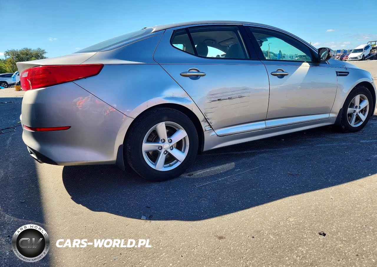 2014 Kia Optima Lx VIN:5XXGM4A77EG322842 - 3