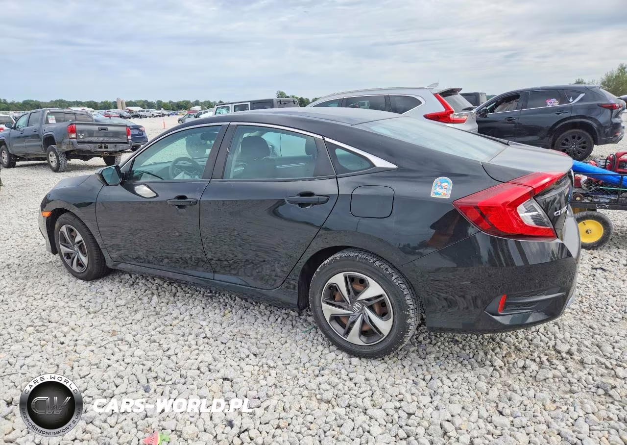 2020 Honda Civic Lx VIN:2HGFC2F62LH533123 - 2