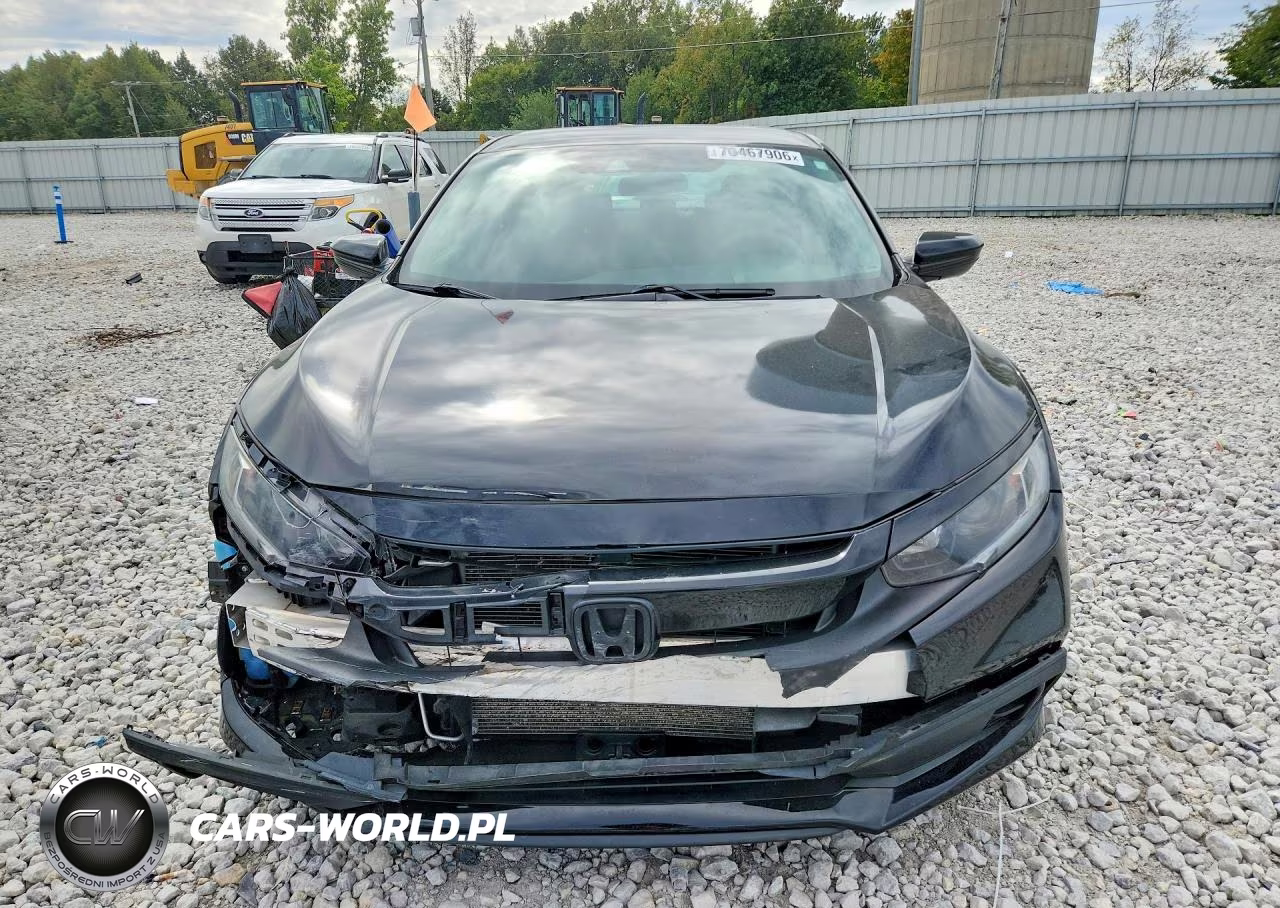 2020 Honda Civic Lx VIN:2HGFC2F62LH533123 - 5