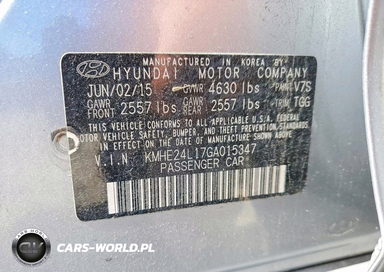 2016 Hyundai Sonata Hybrid Se VIN:KMHE24L17GA015347 - 12