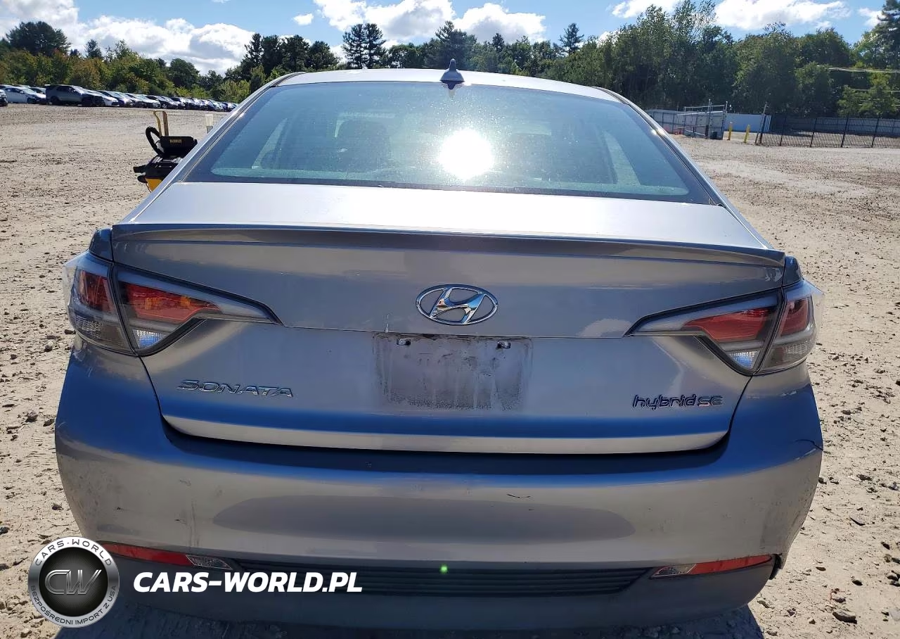 2016 Hyundai Sonata Hybrid Se VIN:KMHE24L17GA015347 - 6