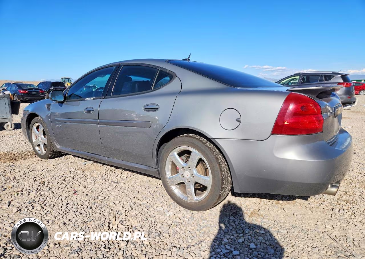 2008 Pontiac Grand Prix Gxp VIN:2G2WC55C181137339 - 2
