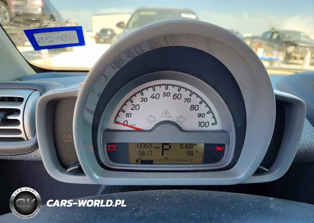 2008 Smart Fortwo Pure VIN:WMEEJ31X08K177939 - 9