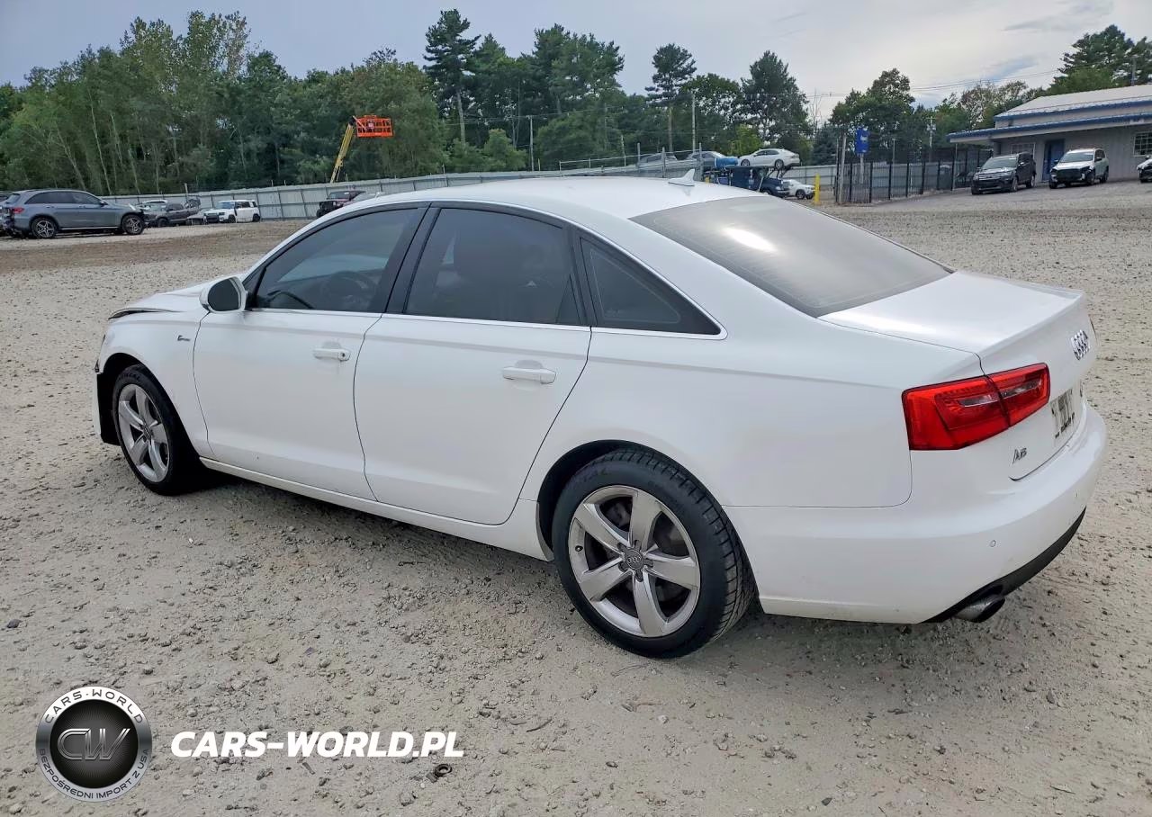 2012 Audi A6 VIN:WAUBGAFC9CN004760 - 2