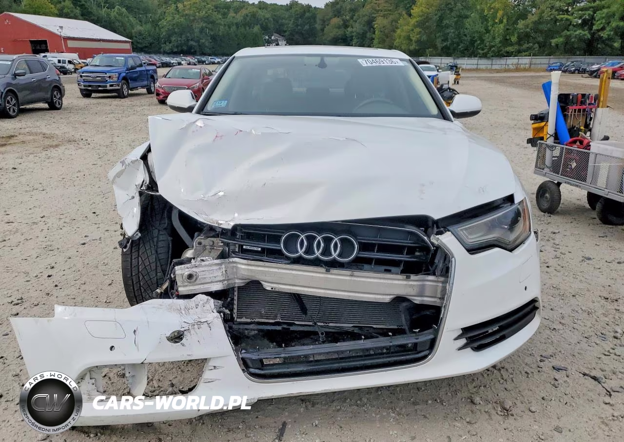 2012 Audi A6 VIN:WAUBGAFC9CN004760 - 5