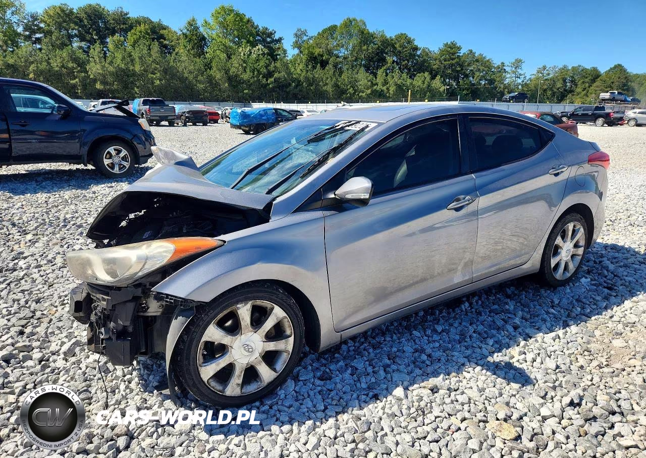 2011 Hyundai Elantra Limited VIN:KMHDH4AE3BU125948 - 1