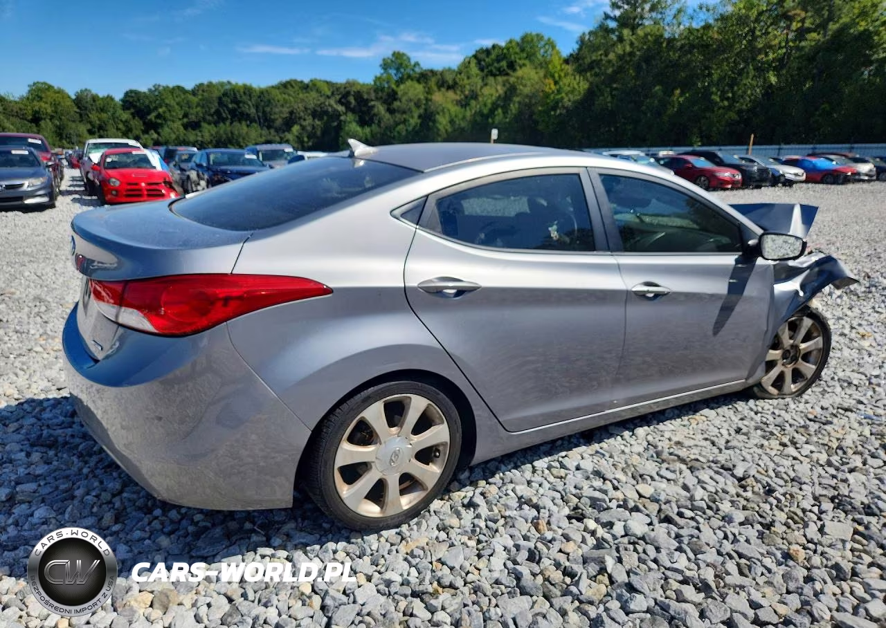 2011 Hyundai Elantra Limited VIN:KMHDH4AE3BU125948 - 3