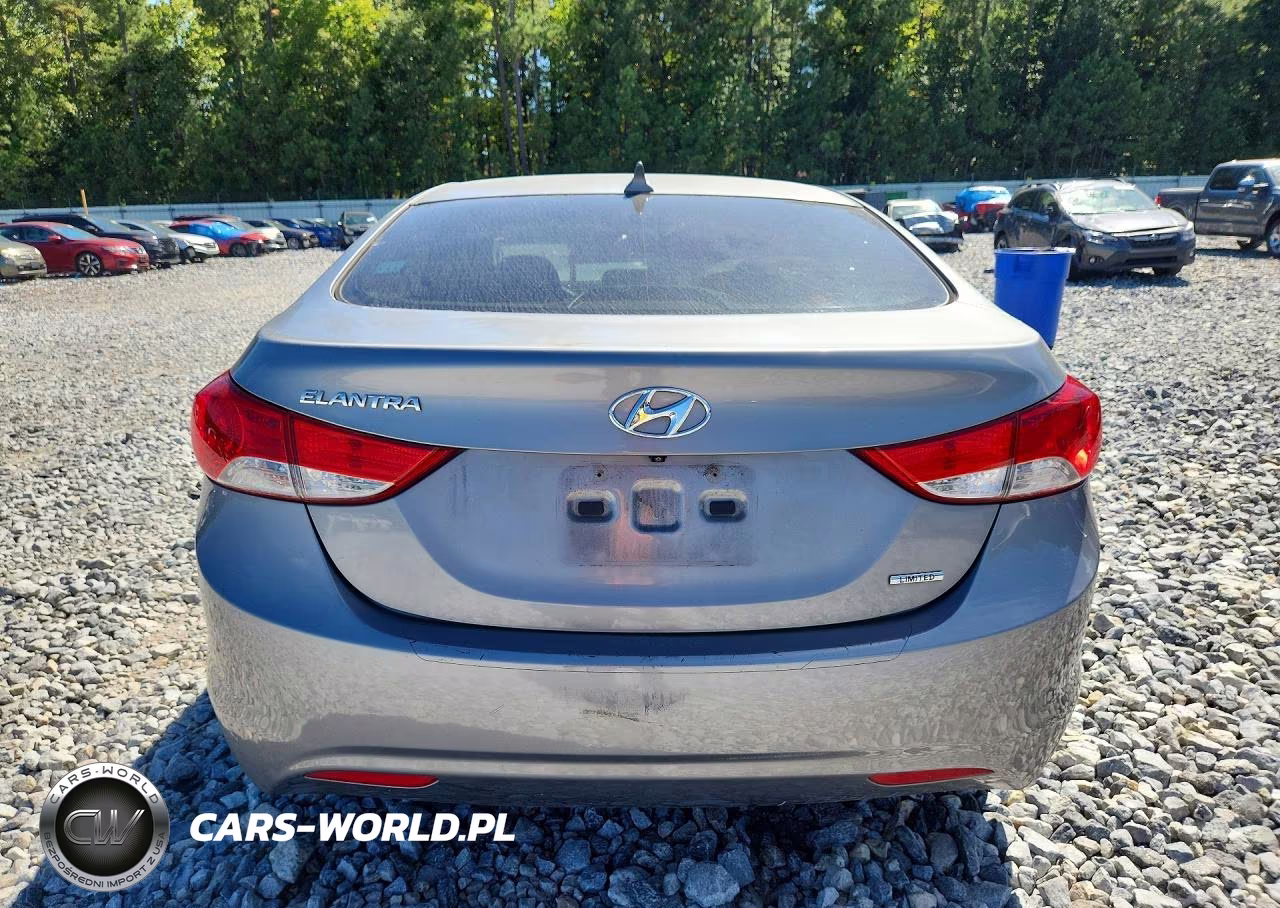 2011 Hyundai Elantra Limited VIN:KMHDH4AE3BU125948 - 6