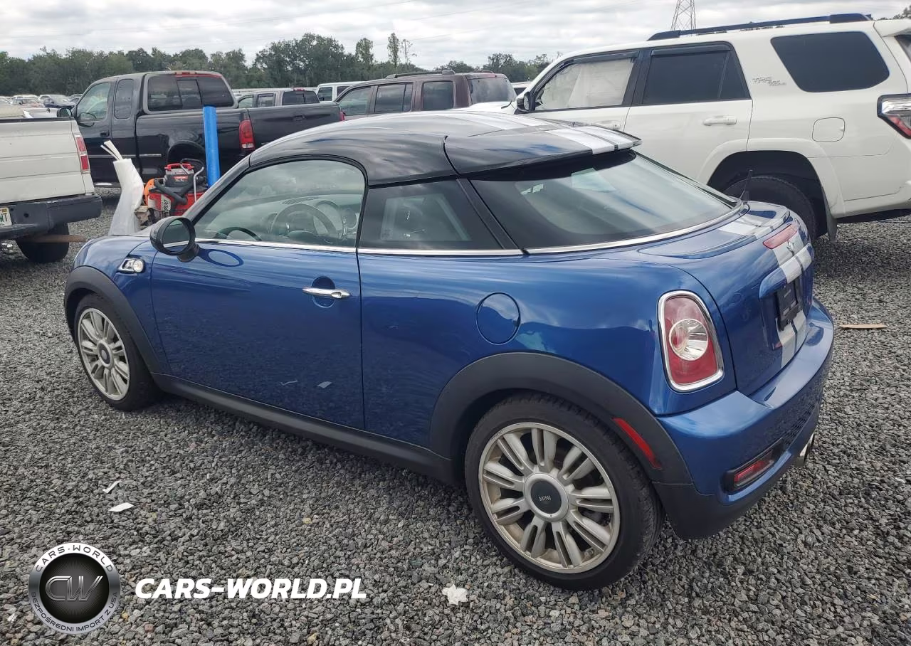 2012 Mini Cooper Coupe S VIN:WMWSX3C53CT155266 - 2