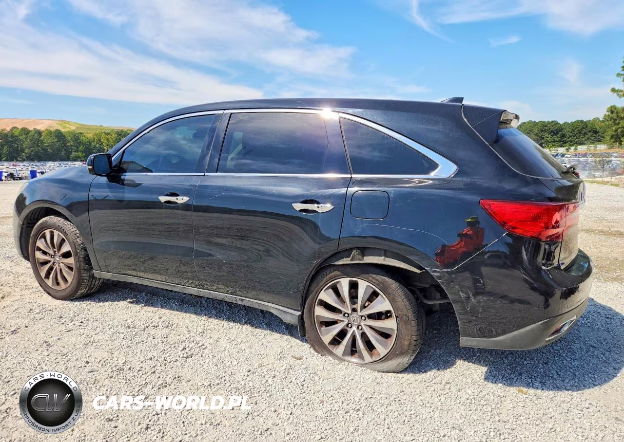 2014 Acura Mdx Technology VIN:5FRYD4H44EB001469 - 2