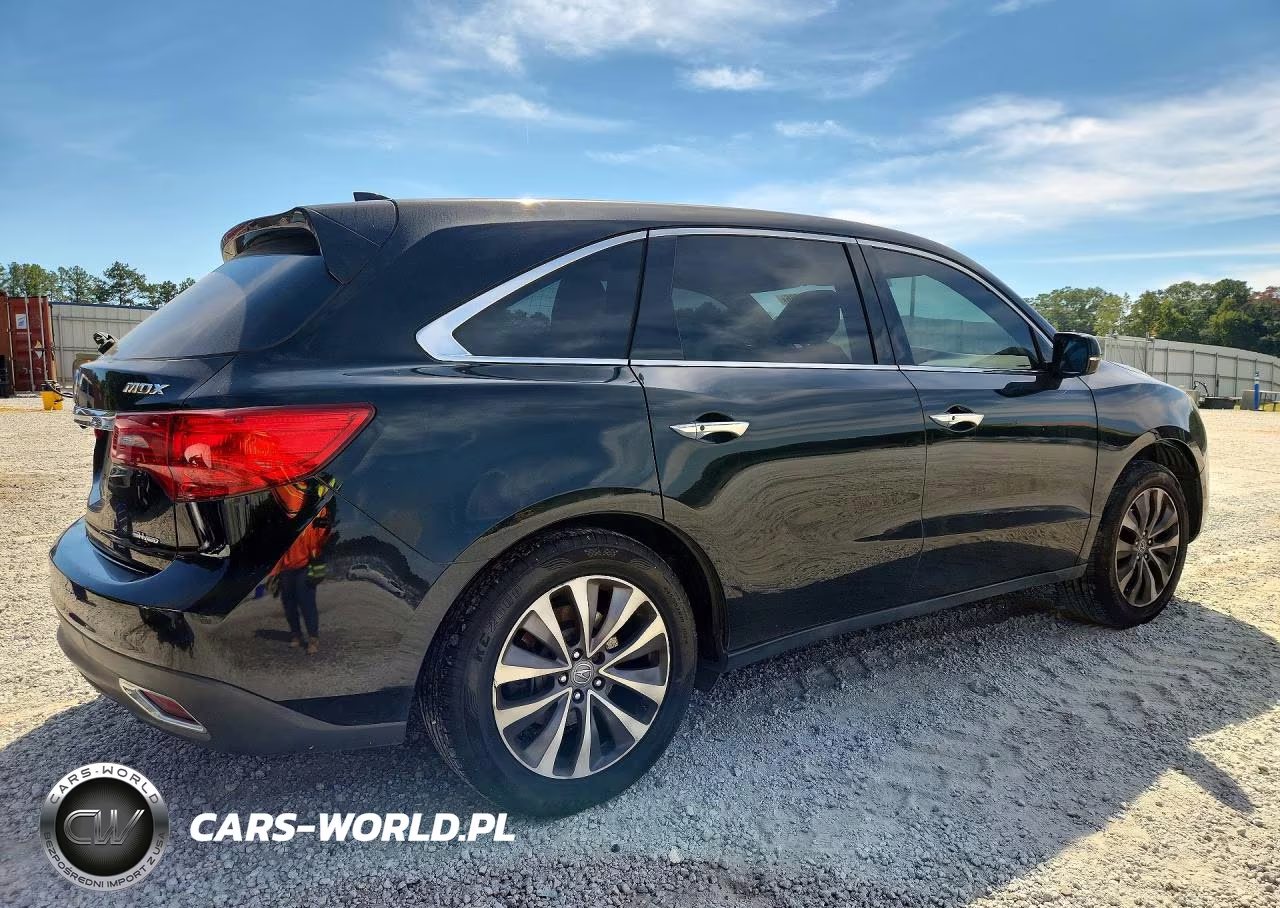 2014 Acura Mdx Technology VIN:5FRYD4H44EB001469 - 3