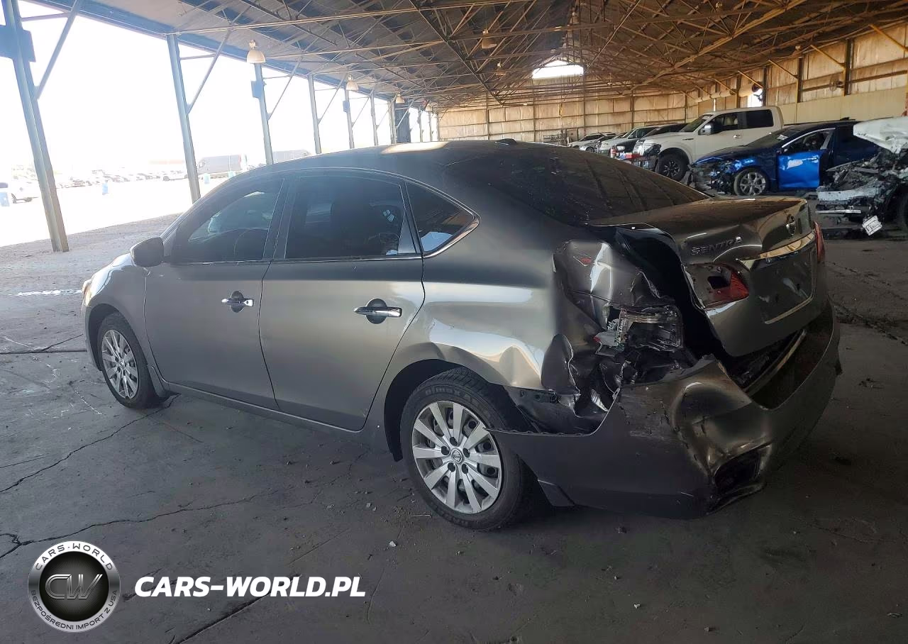 2017 Nissan Sentra Sv VIN:3N1AB7AP7HL639027 - 2