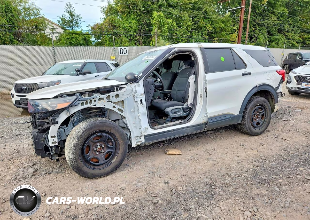 2022 Ford Explorer Police Interceptor VIN:1FM5K8AW9NNA03860 - 1