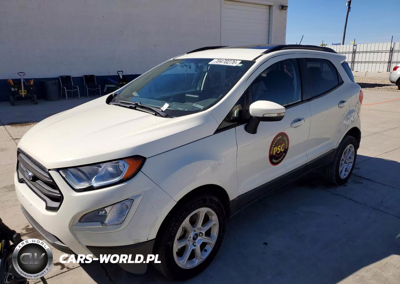 2022 Ford Ecosport Se VIN:MAJ6S3GL6NC457638 - 1
