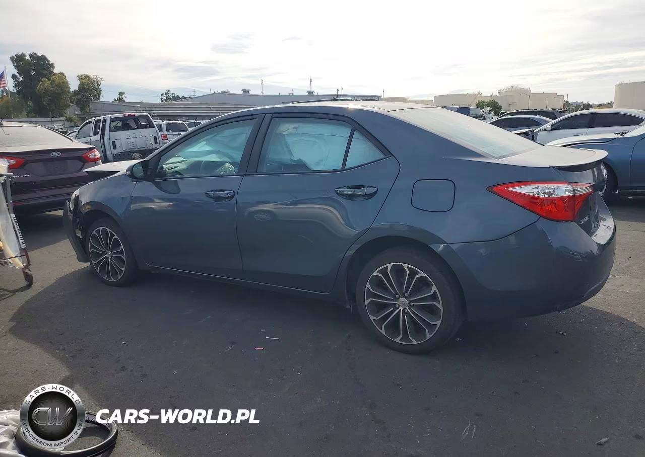 2016 Toyota Corolla S Plus VIN:5YFBURHE7GP376602 - 2