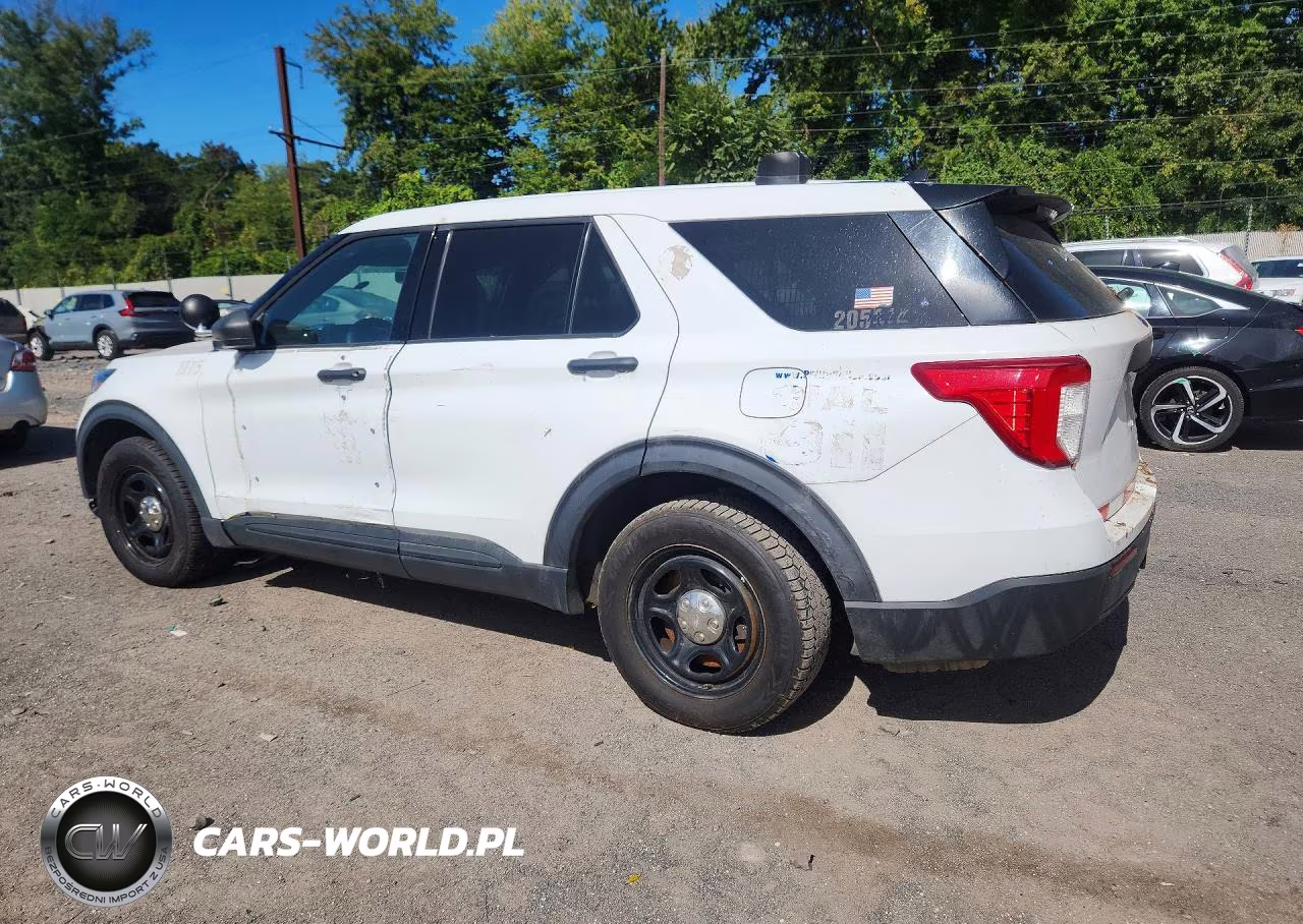 2020 Ford Explorer Police Interceptor VIN:1FM5K8AW9LGD01777 - 2