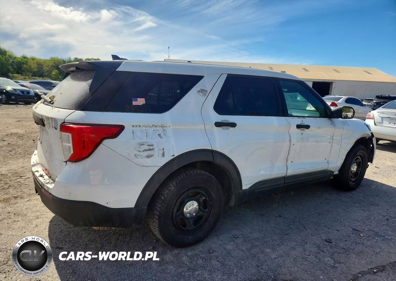 2020 Ford Explorer Police Interceptor VIN:1FM5K8AW9LGD01777 - 3