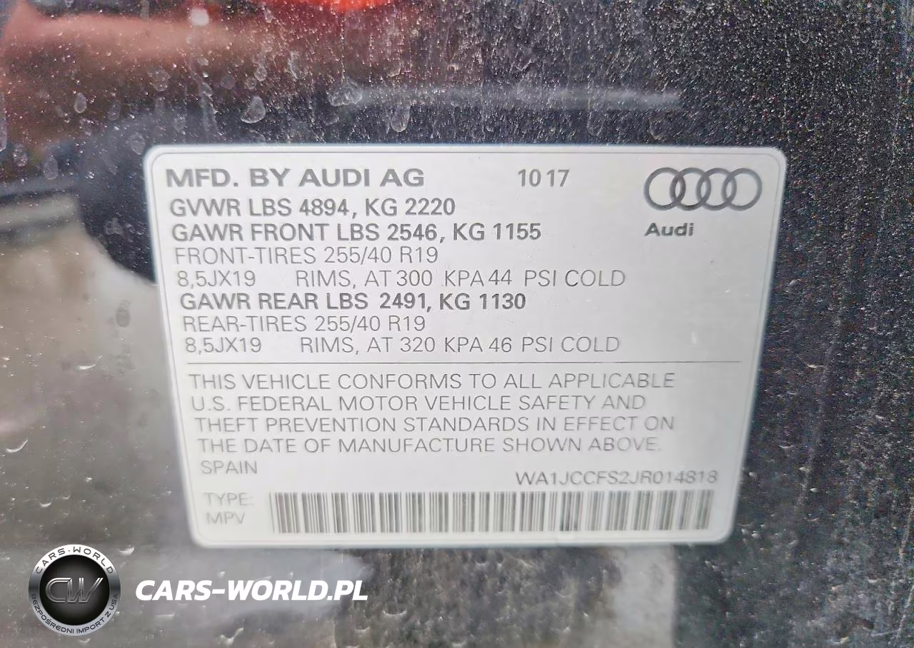2018 Audi Q3 Premium Plus VIN:WA1JCCFS2JR014818 - 14