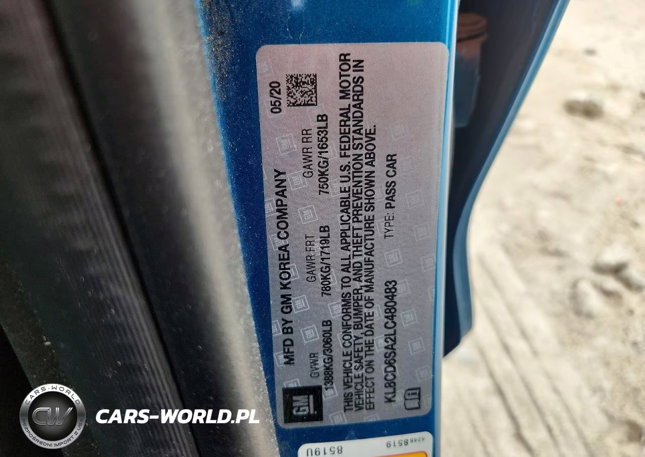 2020 Chevrolet Spark 1Lt VIN:KL8CD6SA2LC480483 - 12