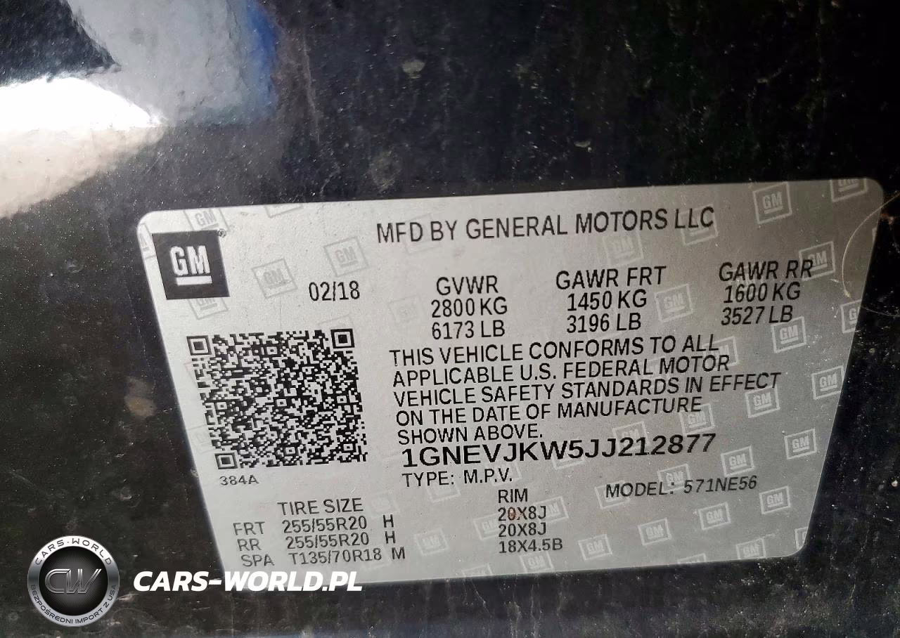 2018 Chevrolet Traverse Premier VIN:1GNEVJKW5JJ212877 - 13